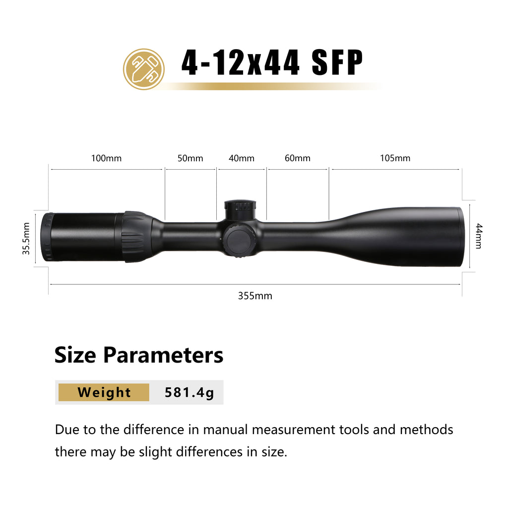 OEM Series 4–12×44 SFP