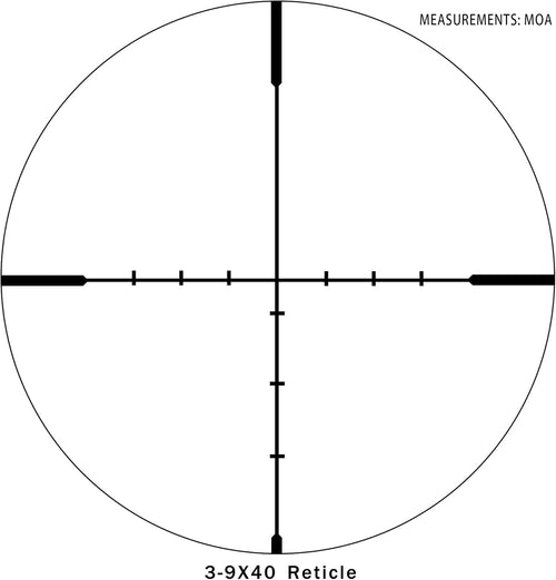 Rifle Scope for Hunting and Shooting, 3-9x40 Standard Crosshair Reticle, SFP Riflescope Durable, Dust-Proof, Shockproof,Waterproof, Fogproof