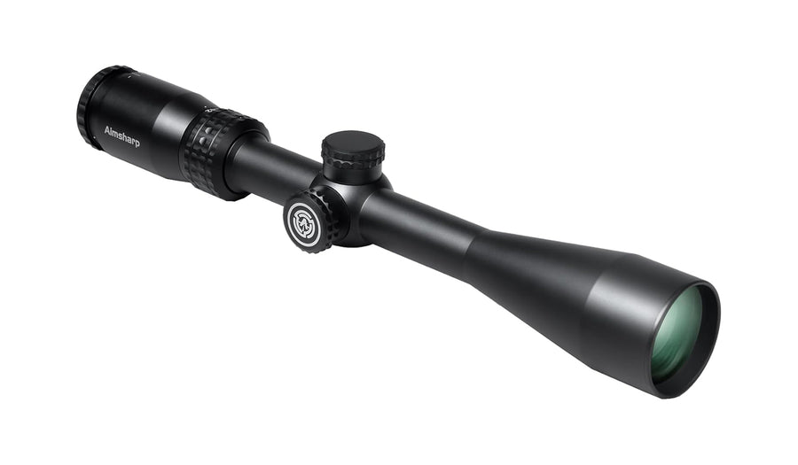 Rifle Scope for Hunting and Shooting 4-12x44 Standard Crosshair SFP Riflescope Durable, Dust-Proof, Shockproof,Waterproof, Fogproof