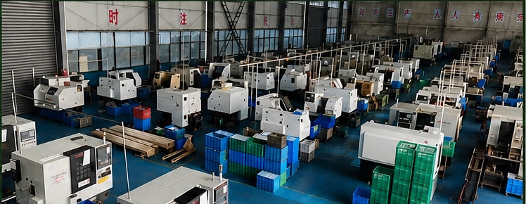 CNC machining equipment at the Aimsharp manufacturing base
